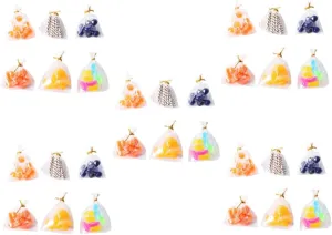 YARNOW 3pcs Miniature Food Props of Realistic Mini Desserts Fruits for Dollhouse Decoration Creative Photography Accessories for Mini House for Collectors