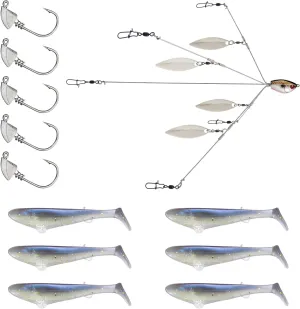 YUM Baits Co. Scottsboro Swimbait 3" Kit Sexy Shad 3"